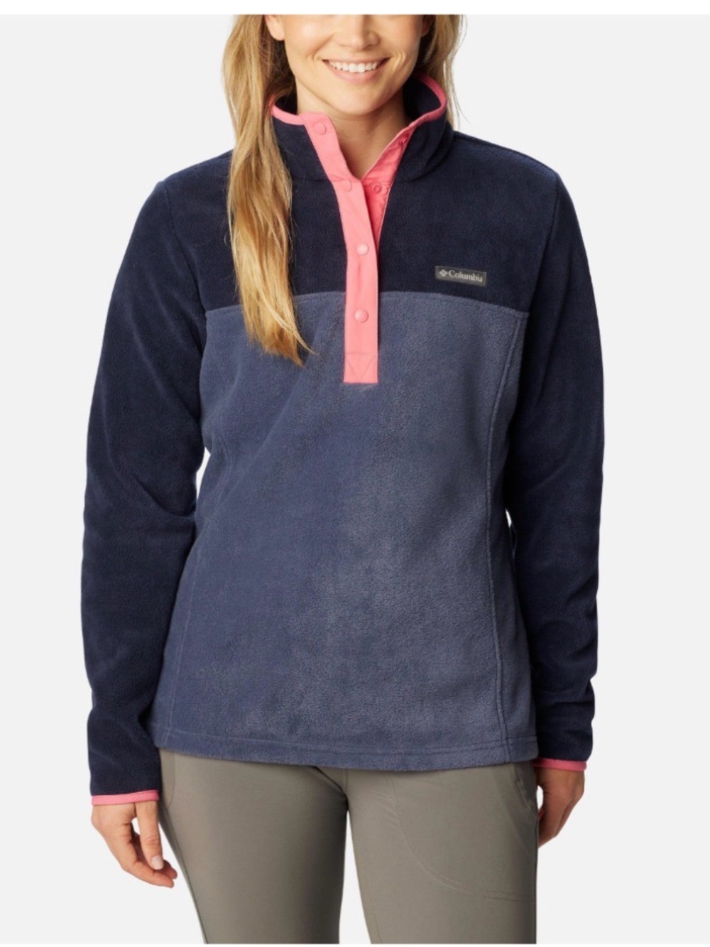 Columbia Women’s Benton Springs Half Snap Fleece Pullover Size M